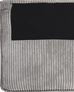 Beliani Nojatuoli Vakosametti Harmaa Vind Online