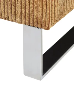 Beliani Nojatuoli Vakosamettinen Ruskea Vind Best Sale