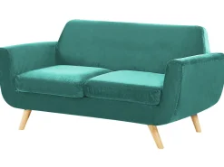 Beliani Paallinen 2-Istuttavaan Sohvaan Vihrea Bernes Best