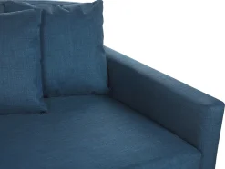 Beliani Paallinen 3-Istuttavalle Sohvalle Laivastonsininen Gilja Discount