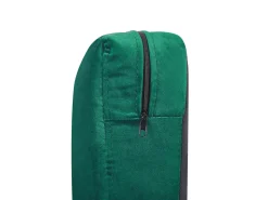 Beliani Paallinen Nojatuoliin Vihrea Sametti Bernes Flash Sale