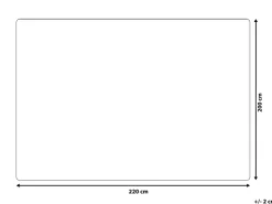 Beliani Paivapeitto Kangas Harmaa 200 X 220 Cm Kandilli Outlet