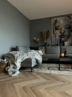 Beliani Paivapeitto Vaaleanharmaa 200 X 220 Cm Delice Online