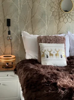 Beliani Paivapeitto Vaaleanruskea 200 X 220 Cm Delice Store