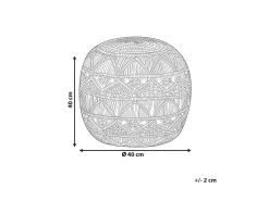 Beliani Pallorahi Sininen 40 X 40 Cm Kayseri Clearance
