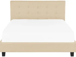 Beliani Parisanky Kangas Beige 180 X 200 Cm La Rochelle Outlet