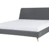Beliani Parisanky Kangas Harmaa 180 X 200 Cm Vienne Cheap