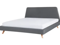 Beliani Parisanky Kangas Harmaa 180 X 200 Cm Vienne Cheap