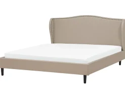 Beliani Parisanky Kangas Hiekanruskea 180 X 200 Cm Colmar New