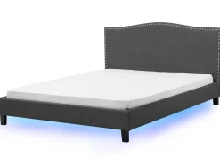 Beliani Parisanky Kangas Led-Valot Tummanharmaa 180 X 200 Cm Montpellier Online