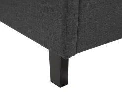 Beliani Parisanky Kangas Led-Valot Tummanharmaa 180 X 200 Cm Montpellier Online