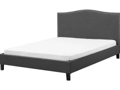 Beliani Parisanky Kangas Led-Valot Tummanharmaa 180 X 200 Cm Montpellier Online