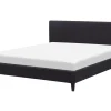 Beliani Parisanky Kangas Musta 180 X 200 Cm Fitou New