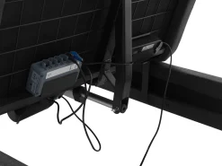 Beliani Parisanky Kangas Sahkosaadettava Tummanharmaa 180 X 200 Cm Duke Cheap