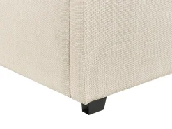 Beliani Parisanky Kangas Säilytystila Beige 180 X 200 Cm Vaucluse Fashion