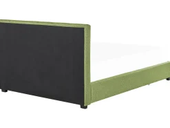 Beliani Parisanky Kangas Säilytystila Vihrea 180 X 200 Cm La Rochelle Clearance