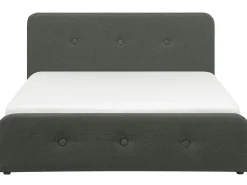 Beliani Parisanky Kangas Säilytystila Tummanharmaa 180 X 200 Cm Rennes Discount