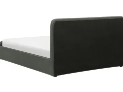 Beliani Parisanky Kangas Säilytystila Tummanharmaa 180 X 200 Cm Rennes Discount