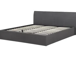 Beliani Parisanky Kangas Säilytystila Harmaa 180 X 200 Cm Orbey Hot