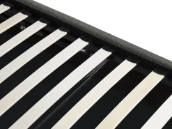 Beliani Parisanky Kangas Säilytystila Harmaa 180 X 200 Cm Orbey Hot