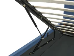 Beliani Parisanky Kangas Säilytystila Sininen 180 X 200 Cm Dreux Fashion