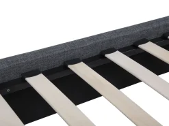 Beliani Parisanky Kangas Tummanharmaa 180 X 200 Cm Belfort Hot