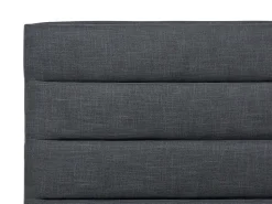 Beliani Parisanky Kangas Tummanharmaa 180 X 200 Cm Valbonne Store