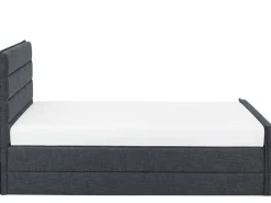 Beliani Parisanky Kangas Tummanharmaa 180 X 200 Cm Valbonne Store