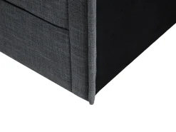 Beliani Parisanky Kangas Tummanharmaa 180 X 200 Cm Valbonne Store