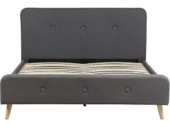 Beliani Parisanky Kangas Tummanharmaa 160 X 200 Cm Rennes Ii Hot