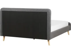 Beliani Parisanky Kangas Tummanharmaa 160 X 200 Cm Rennes Ii Hot