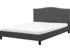 Beliani Parisanky Kangas Tummanharmaa 180 X 200 Cm Montpellier Flash Sale