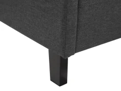 Beliani Parisanky Kangas Tummanharmaa 180 X 200 Cm Montpellier Flash Sale