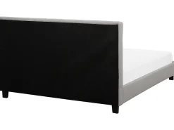 Beliani Parisanky Kangas Vaaleanharmaa 180 X 200 Cm La Rochelle Outlet