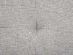 Beliani Parisanky Kangas Vaaleanharmaa 180 X 200 Cm La Rochelle Outlet