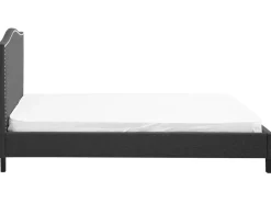 Beliani Parisanky Kangas Vaaleat Led-Valot Tummanharmaa 180 X 200 Cm Montpellier Sale