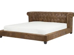 Beliani Parisanky Keinomokkanahka Ruskea 180 X 200 Cm Cavaillon Shop