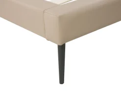 Beliani Parisanky Keinonahka Beige 180 X 200 Cm Essonne Flash Sale