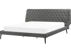 Beliani Parisanky Keinonahka Harmaa 180 X 200 Cm Essonne Shop