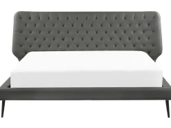 Beliani Parisanky Keinonahka Harmaa 180 X 200 Cm Essonne Shop