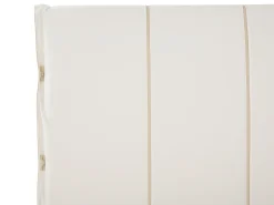 Beliani Parisanky Keinonahka Kermanvalkoinen 180 X 200 Cm Betin Fashion