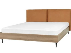 Beliani Parisanky Keinonahka Kullanruskea 180 X 200 Cm Limanton Shop