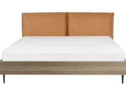 Beliani Parisanky Keinonahka Kullanruskea 180 X 200 Cm Limanton Shop