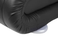 Beliani Parisanky Keinonahka Led-Valo Musta 180 X 200 Cm Avignon Best