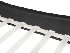 Beliani Parisanky Keinonahka Led-Valo Musta 180 X 200 Cm Avignon Best