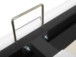 Beliani Parisanky Keinonahka Säilytystila Valkoinen 180 X 200 Cm Avignon Cheap