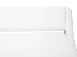 Beliani Parisanky Keinonahka Säilytystila Valkoinen 180 X 200 Cm Avignon Cheap