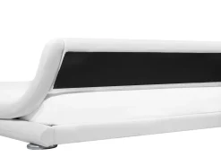 Beliani Parisanky Keinonahka Valkoinen 180 X 200 Cm Avignon Best Sale