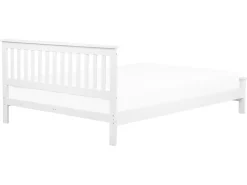 Beliani Parisanky Manty Valkoinen 160 X 200 Cm Mayenne Clearance