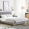 Beliani Parisanky Sametti Harmaa 180 X 200 Cm Ambert Best